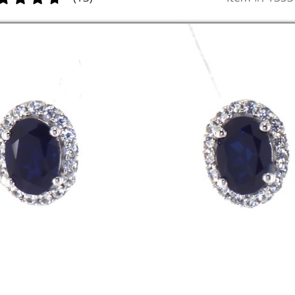 Kay Jewelers Jewelry Kays Lab Sapphire Stud Earrings Sterling